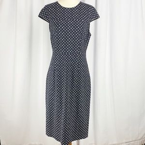 Diane Von Furstenberg Printed Hadlie Midi Sheath